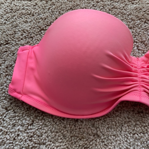 Victoria’s Secret Pink Bandeau Swim Top 36C - Picture 2 of 7